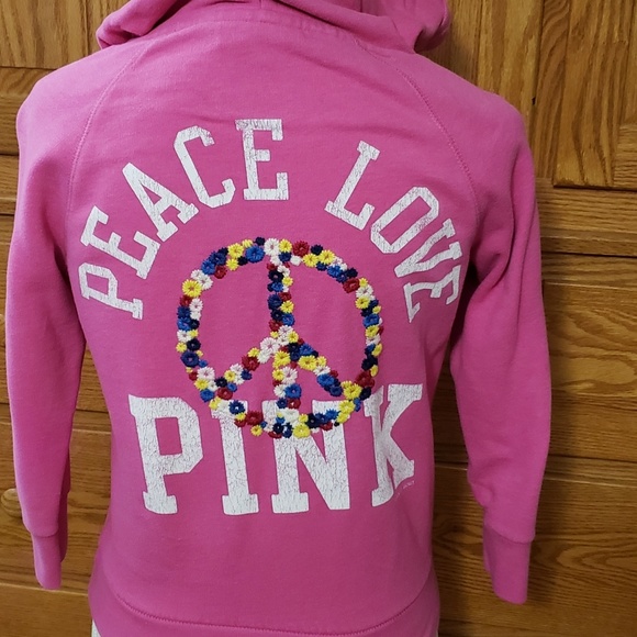 VS PINK hoodie Like New - Picture 4 of 5